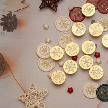 Christmas And New Year Series Wax Seal Stamp Head