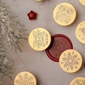 Christmas And New Year Series Wax Seal Stamp Head