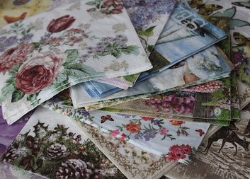 Decoupage tissue Napkin