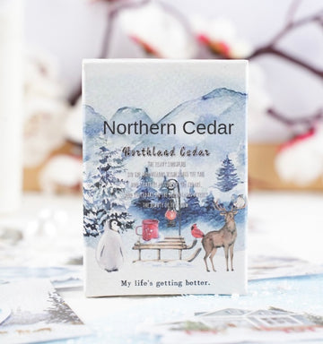 Northern cedar theme Sticker Box