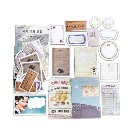 Vintage Scrapbook Stickers