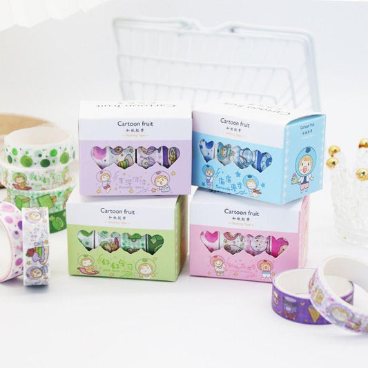 Kawai Fruit Washi Tape Box