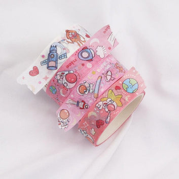 Kawaii Astronaut Washitape Box