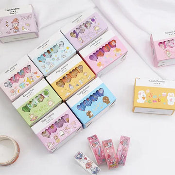 Kawaii Lovely Cartoon Washitape box - Journal Carnival