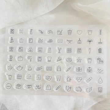 Clear silicone Stamp