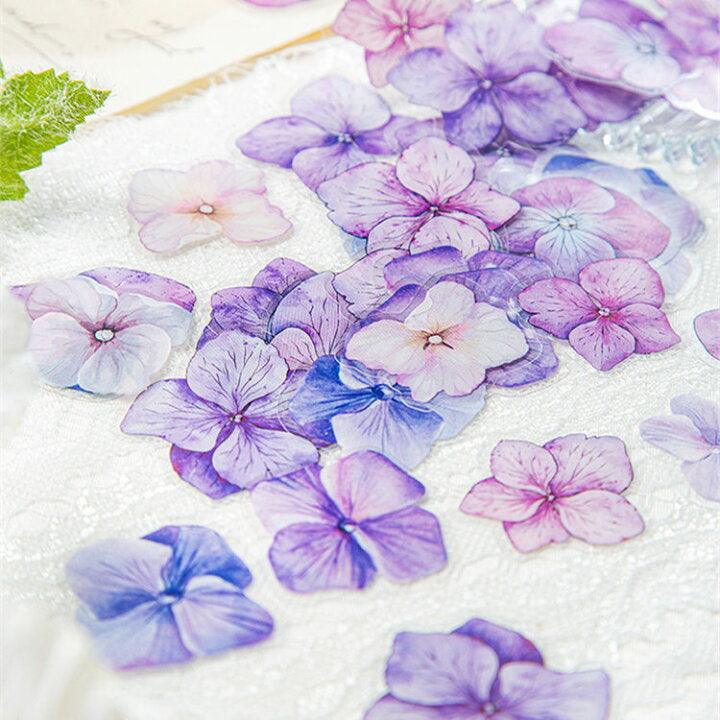 Watercolor Flower Stickers - Journal Carnival