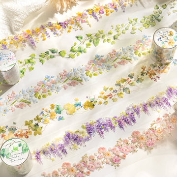 Sunward Growth Series Plant Flower PET Tape