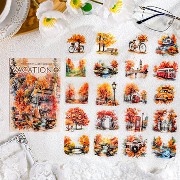 Travel Themed PET Stickers