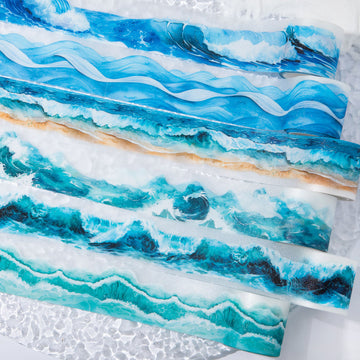 Beach Wave Theme PET Tape