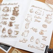 Clear Silicone Stamp - Journal Carnival