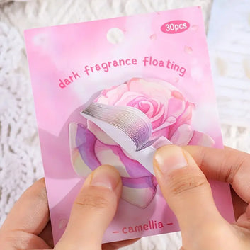 Floating fragrance series note paper