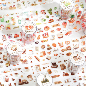 Autumn Letter Series Pet Die cutting Tape