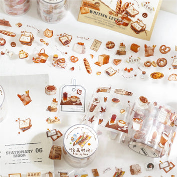 Autumn Letter Series Pet Die cutting Tape