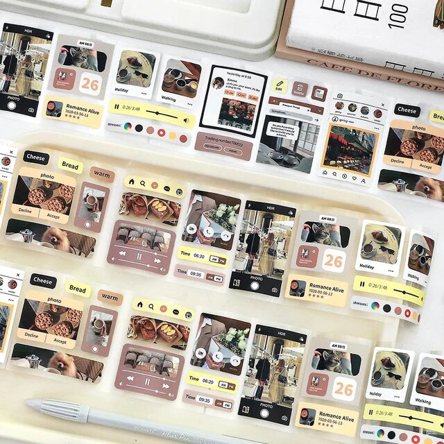 Share On Moments Style Assorted Photo Tape - Journal Carnival