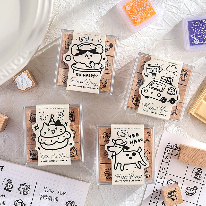 Town Market Series Stamp Set