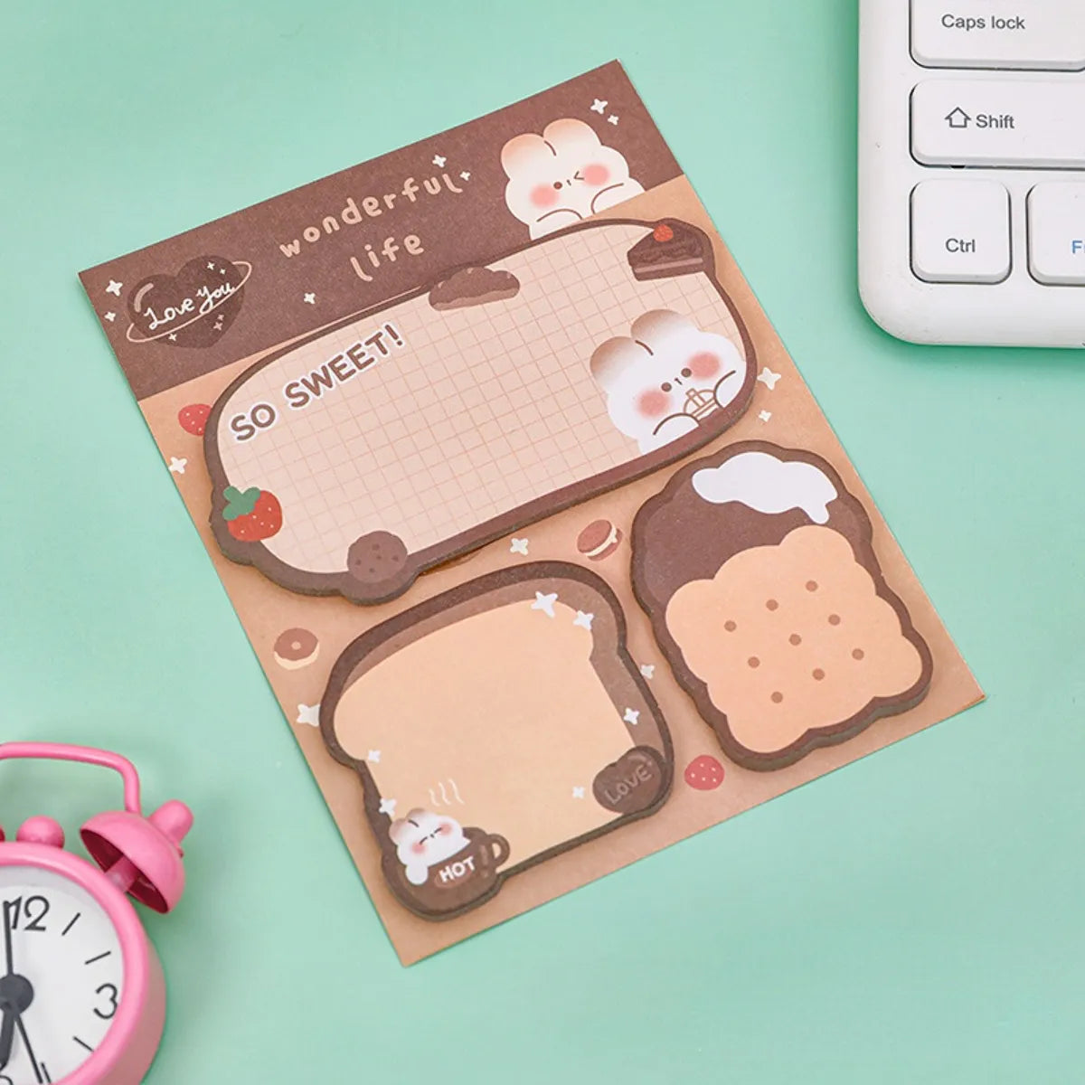 Kawaii theme sticky notes set - Journal Carnival