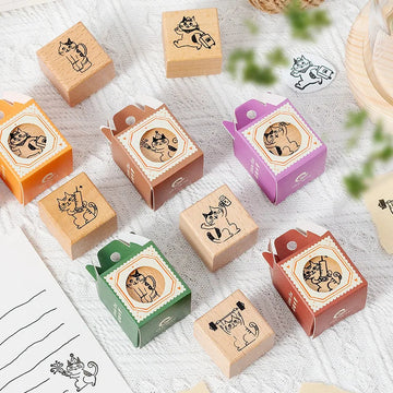 Naughty Kitty Rubber Stamps