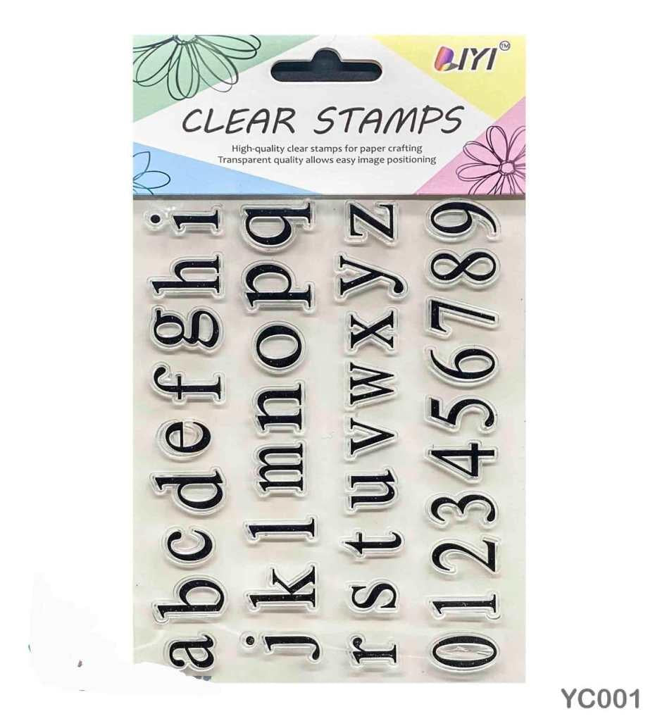 Clear stamps - Journal Carnival