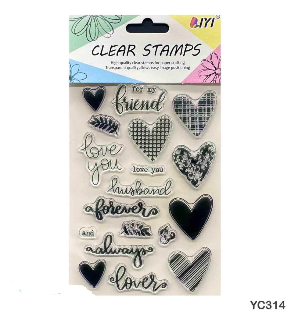 Clear stamps - Journal Carnival