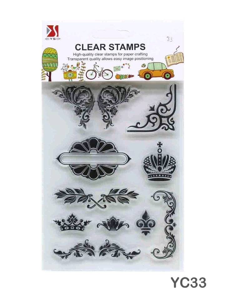 Clear stamps - Journal Carnival