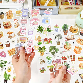 Creative scrapbook stickers