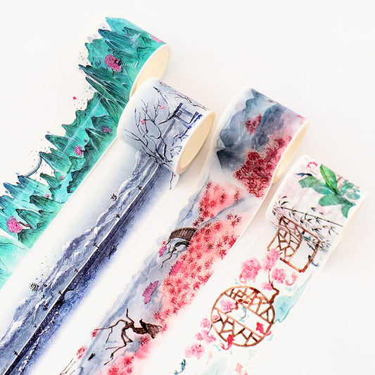 Creativity Vintage Landscape Washi Tape