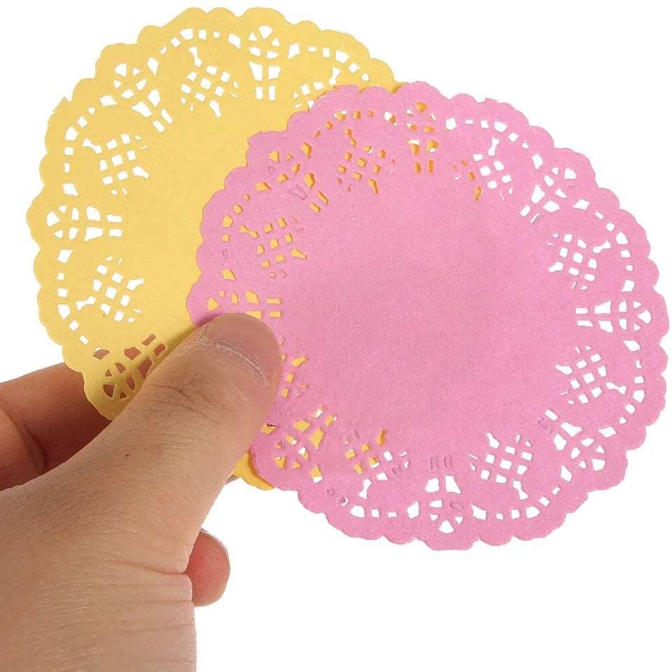 Coloured Doilies Lace Paper - Journal Carnival