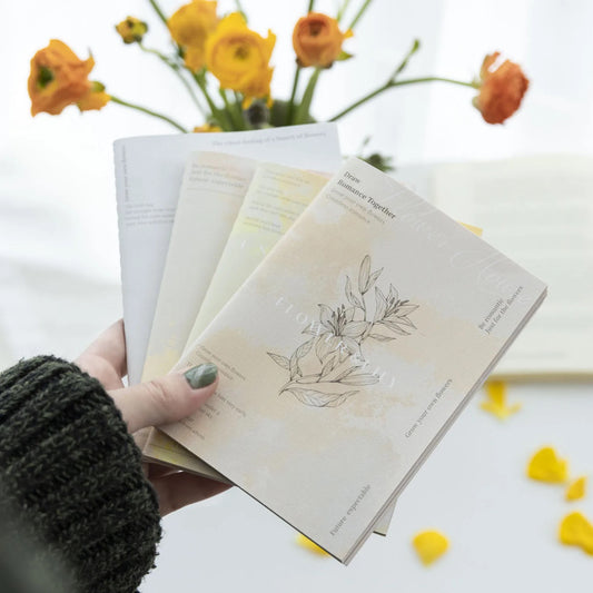 Paper flower house Series Notebook