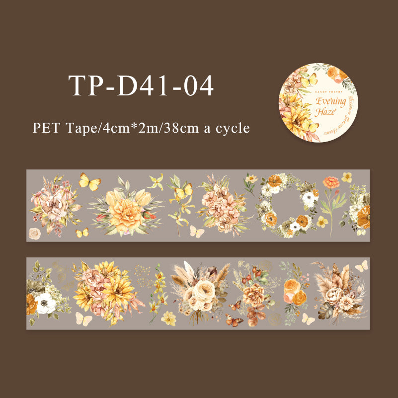 Sleeping Garden Series Pet Tape - Journal Carnival