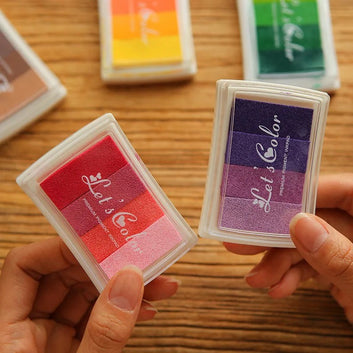 Gradient Color Stamp Ink Pad