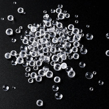 Clear Resin Water Droplet Beads