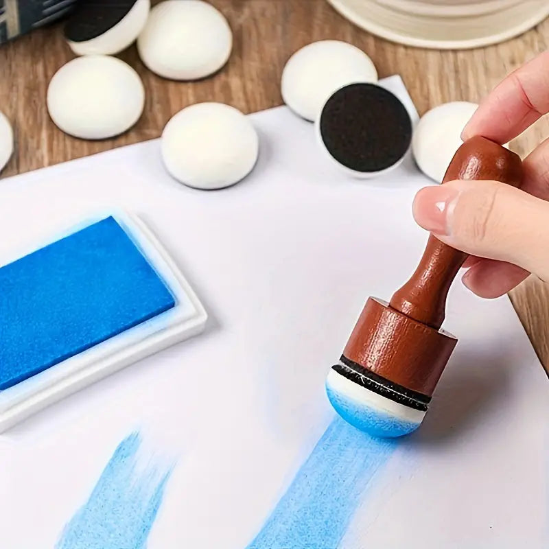 Ink Blending Tool with flat/domed foam - Journal Carnival