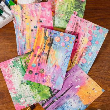 Art Painting Series Scrapbook Paper