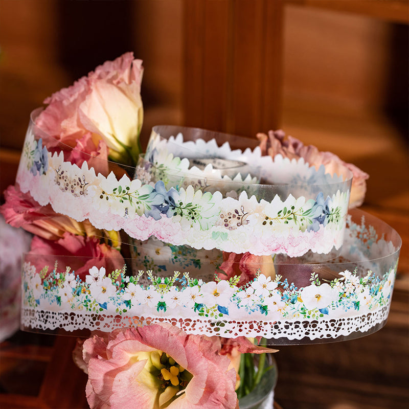 Floral Lace Series Pet Tape - Journal Carnival