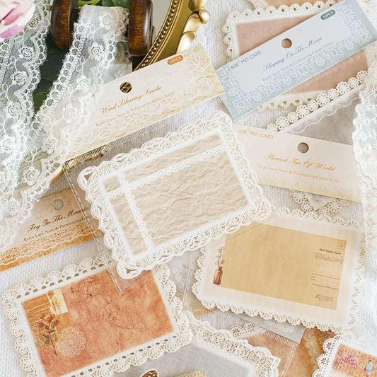 Art Collage Lace Notes