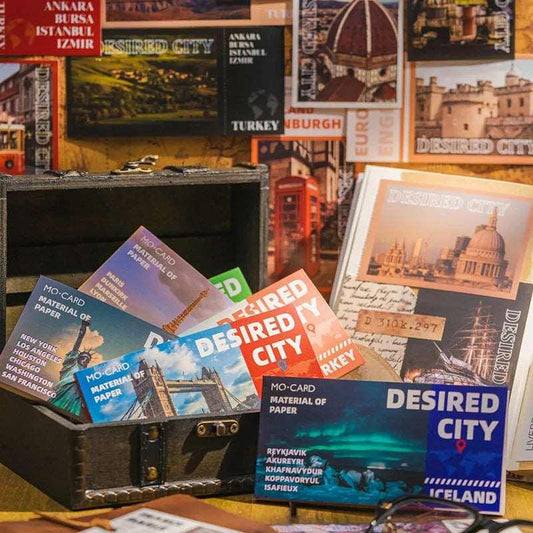 Desired City Series Sticker Book