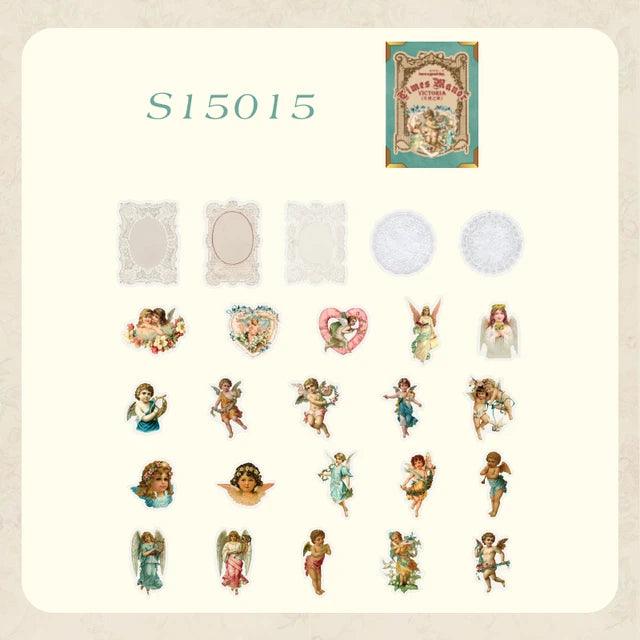 Victorian Style Stickers - Journal Carnival