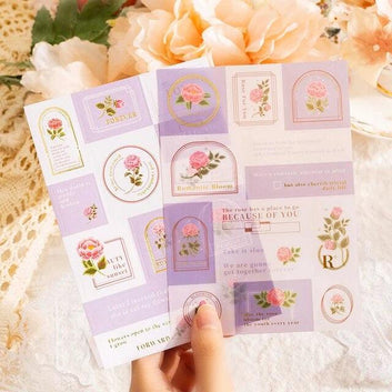 The Tender Rose Series Pet Stickers