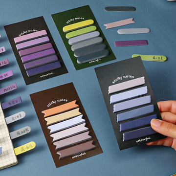 Gradient Colour Sticky Notes - Journal Carnival