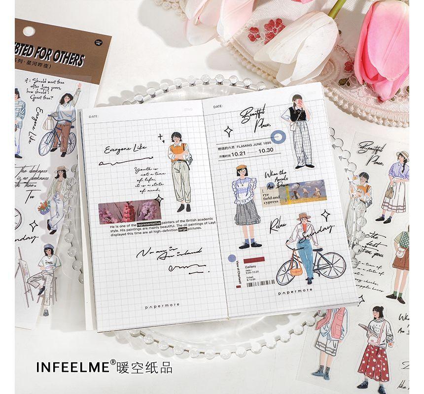 Fashion City Girl Sticker sheets - Journal Carnival