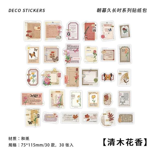 Washi Paper Stickers - Journal Carnival