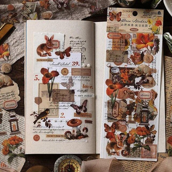 Vintage Pet Journal Sticker