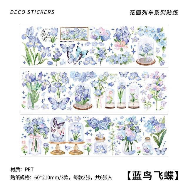 Flower Garden series Pet Stickers - Journal Carnival