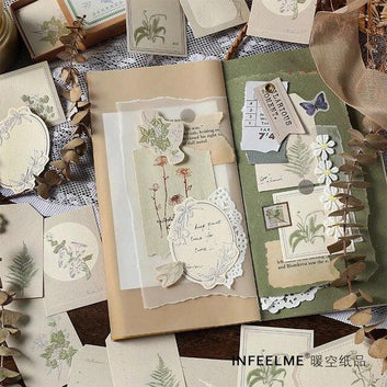 Vintage Frame Material Paper