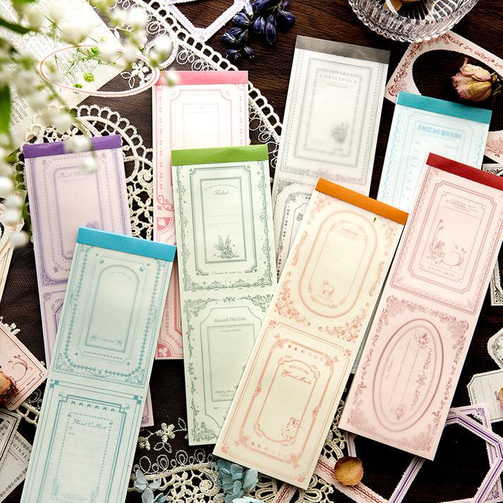 Secret Romance series Memo paper - Journal Carnival