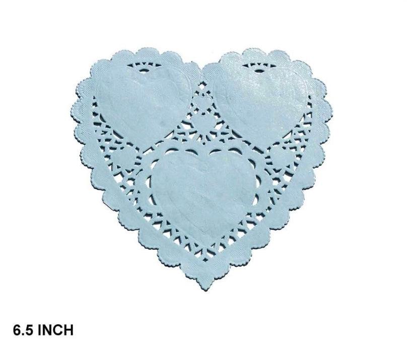 Heart Shape Paper Lace Doilies - Journal Carnival