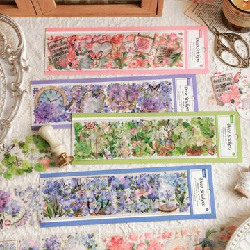 Flower Garden series Pet Stickers - Journal Carnival