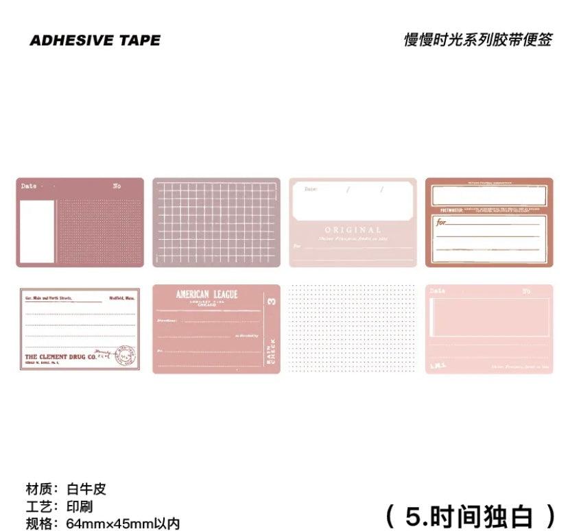 Grid Note Time Series Classic Pet Tapes - Journal Carnival