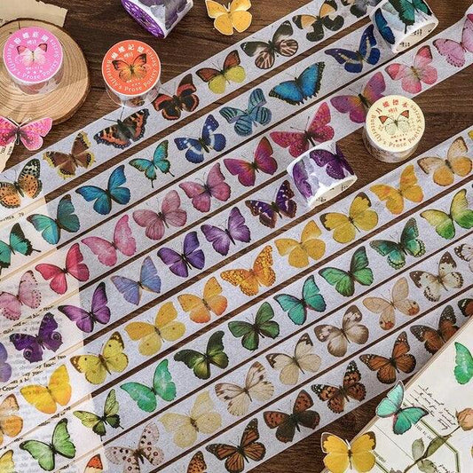 Vintage Butterfly Washi Tapes