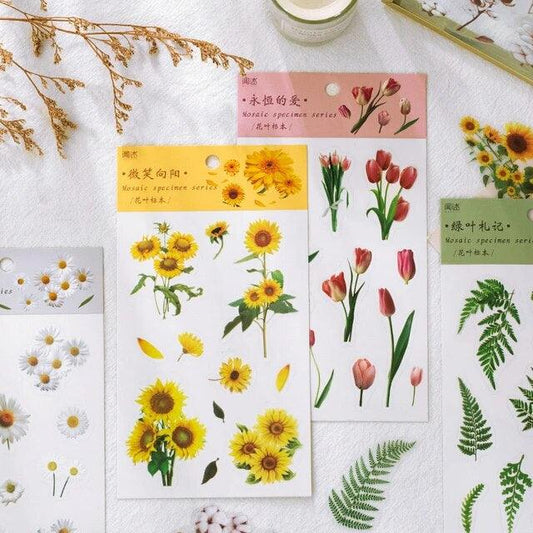 Pet Flower Stickers